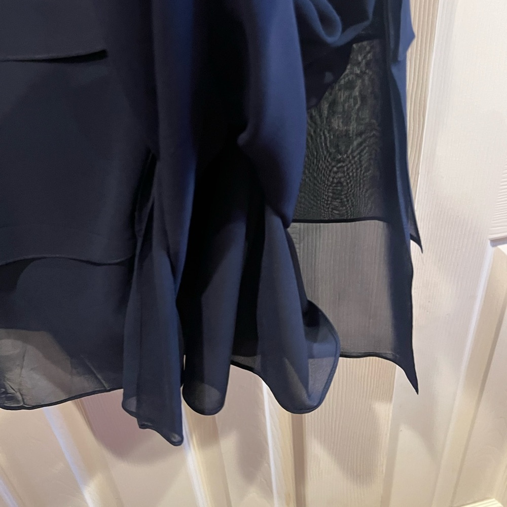Tootsies brand sheath layered silk dress - Picture 9 of 10